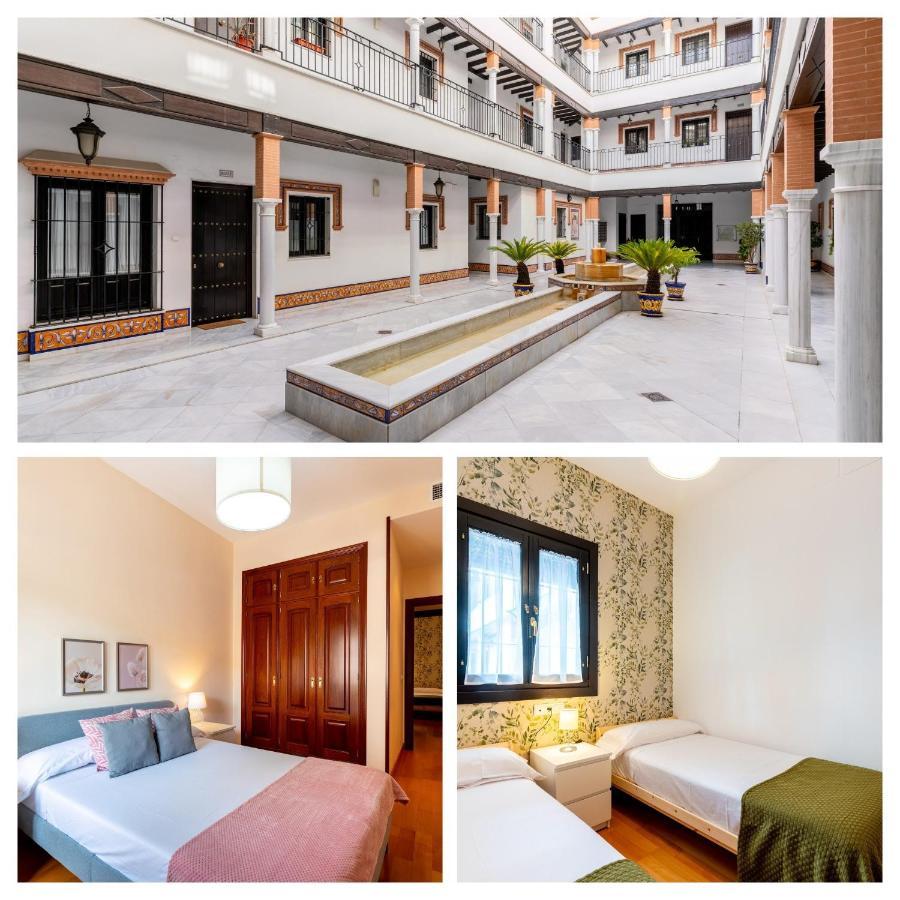 Center Of Seville! Luxury Apartment In Sevillian Manor House! Kültér fotó